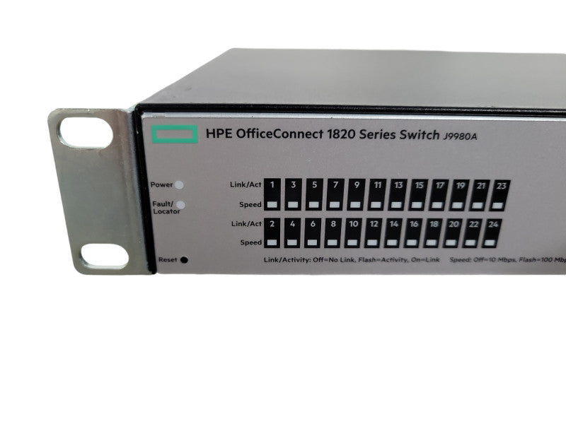 HPE OfficeConnect 1820-24G 24-port Gigabit Ethernet Switch J9980A !