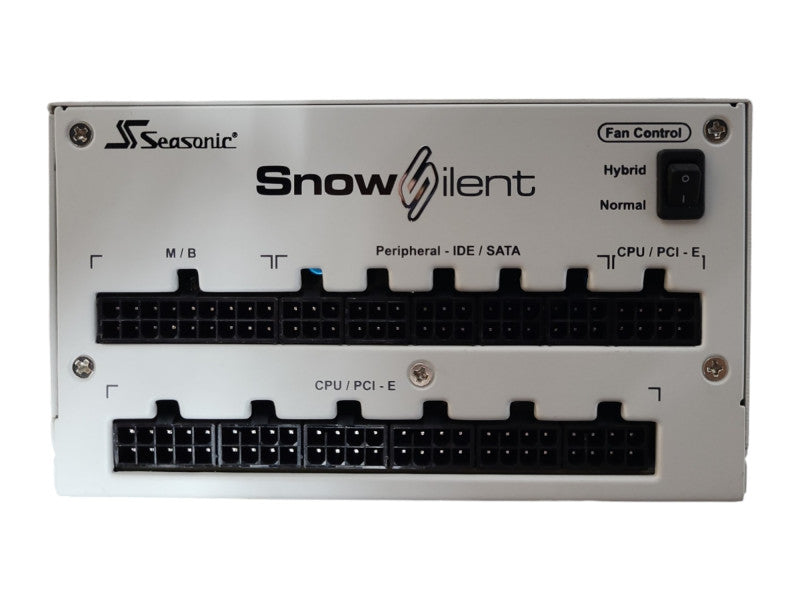 SeaSonic Snow Silent 750W SS-750XP'S PFC F3 80 PLUS Power Supply, READ