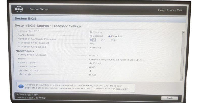 Dell PowerEdge T130 | Xeon E3-1230 v5 | 8GB DDR4 | 4x 2TB HDD | H330 RAID