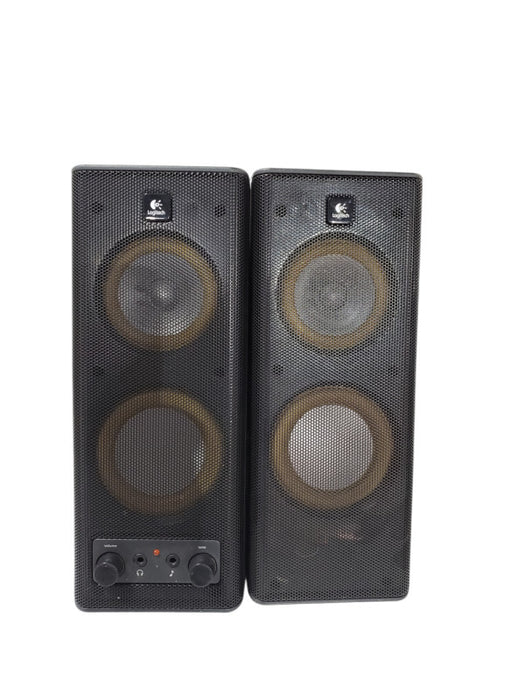 Logitech X-140 S-0264A 2.0 Computer Desktop Speakers Black Q