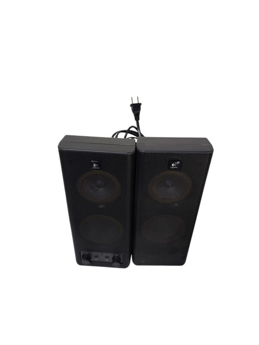Logitech X-140 S-0264A 2.0 Computer Desktop Speakers Black Q