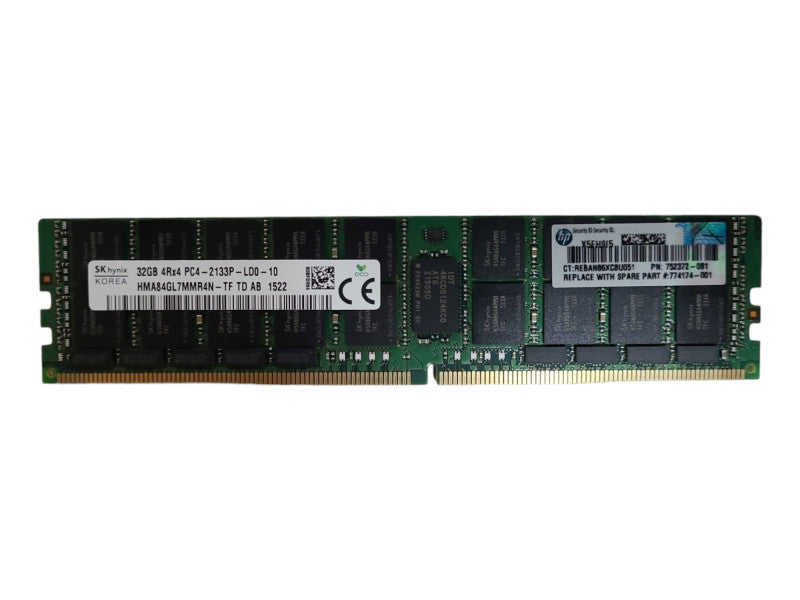 SK hynix 32GB 4Rx4 PC4-2133P-LD0-10 Server Ram Q