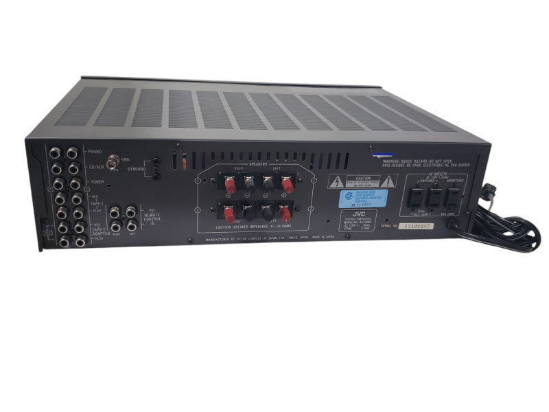 JVC TD-W118BK Double Cassette Deck Player Recorder Black Deck For Parts