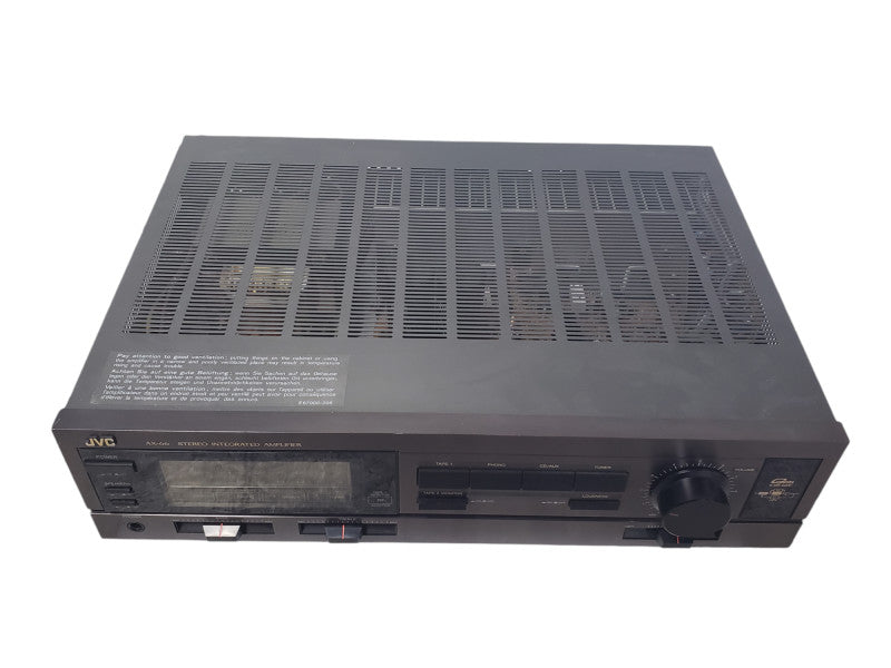 JVC TD-W118BK Double Cassette Deck Player Recorder Black Deck For Parts
