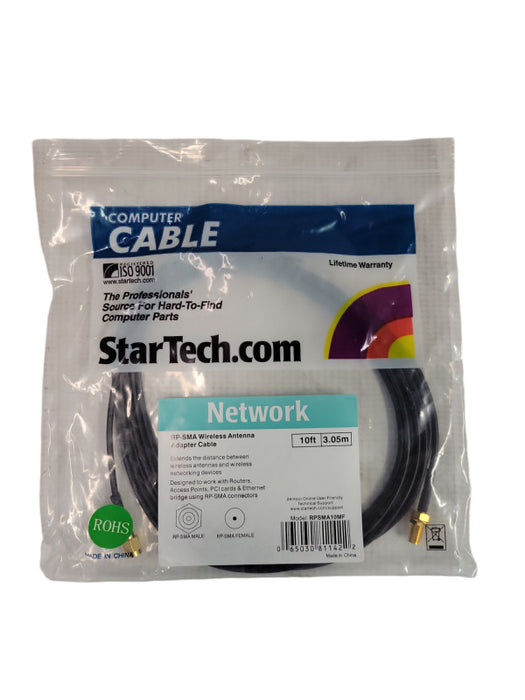 10ft RP-SMA Wireless Antenna Adapter Cable Q%