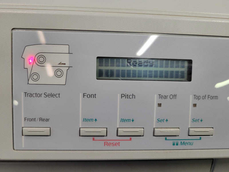 Epson DFX-9000 Impact Printer Model P371A 100-240V 5.4A #7095TM %