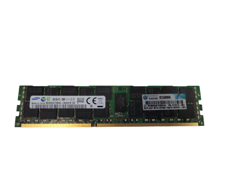 16GB SAMSUNG PC3-12800R-11-11-E2-P2 Server Memory Q%\t Q%