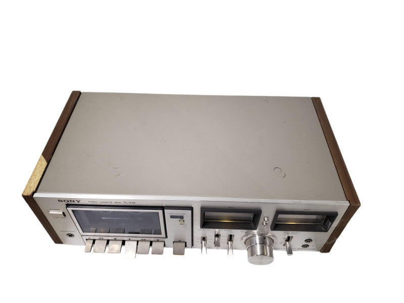 SONY TAPECORDER TC-K4A Stereo Cassette Deck Silver