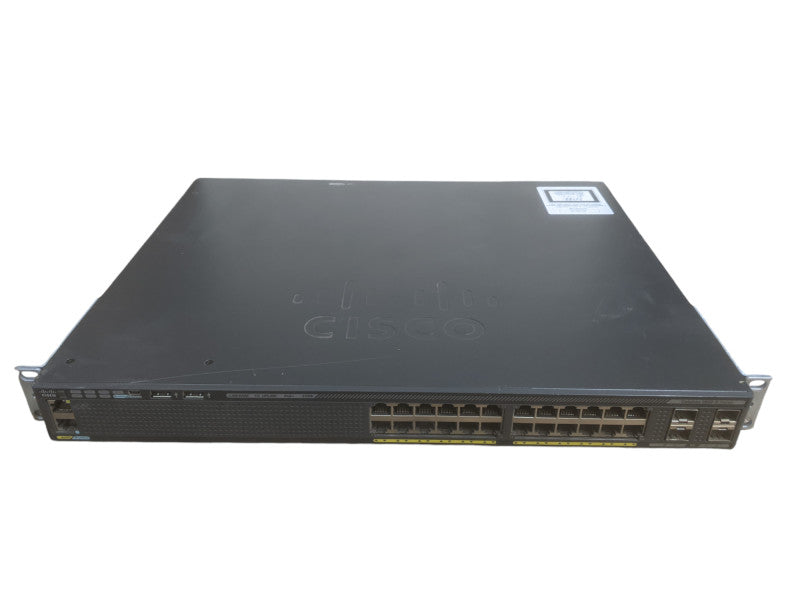 Cisco 2960x | WS-C2960X-24PS-L V04 | 24-Port Gigabit PoE+ Switch, 4x SFP
