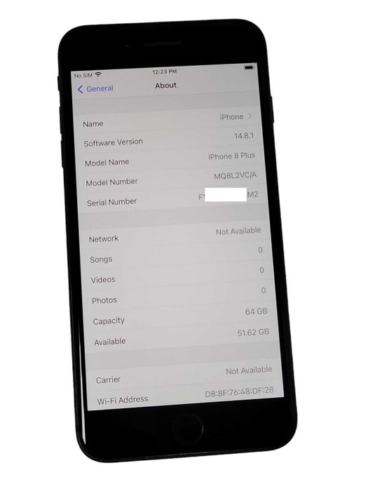 Apple iPhone 8 Plus 64GB UNLOCKED PHONE  _