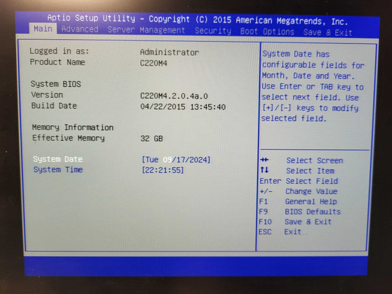 Cisco C220 M4 E5-2609 v3 @ 1.9GHz 32GB RAM 12G SAS Modular RAID 1x PSU 2.5" $