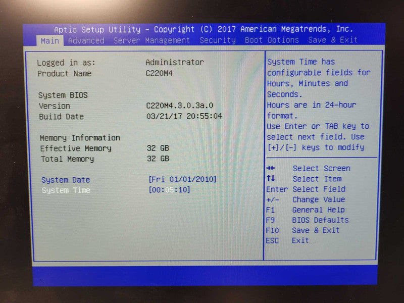 Cisco C220 M4 2x E5-2650 v4 @ 2.2GHz 32GB RAM MegaRAID 2.5" No PSU Q$