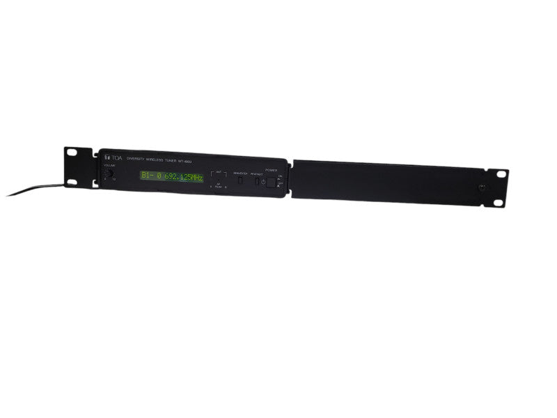 TOA Diversity Wireless Tuner WT-4800 W/ Power Adapter and Rack Mount