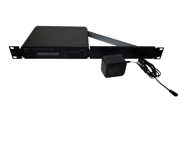 TOA Diversity Wireless Tuner WT-4800 W/ Power Adapter and Rack Mount