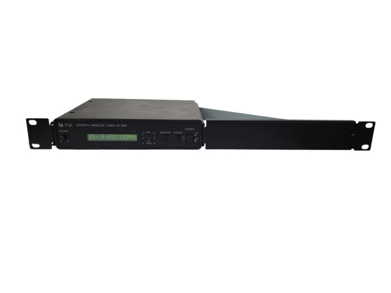 TOA Diversity Wireless Tuner WT-4800 W/ Power Adapter and Rack Mount