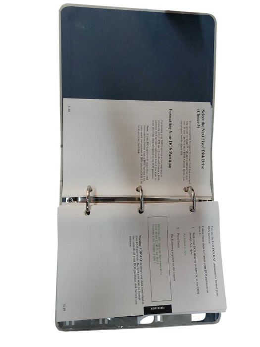 IBM DOS Disk Operating System Version 3.10 Hardcover Manual Only 1984,1985 =