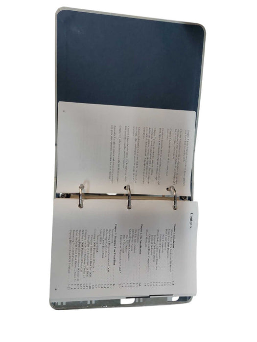 IBM DOS Disk Operating System Version 3.10 Hardcover Manual Only 1984,1985 =