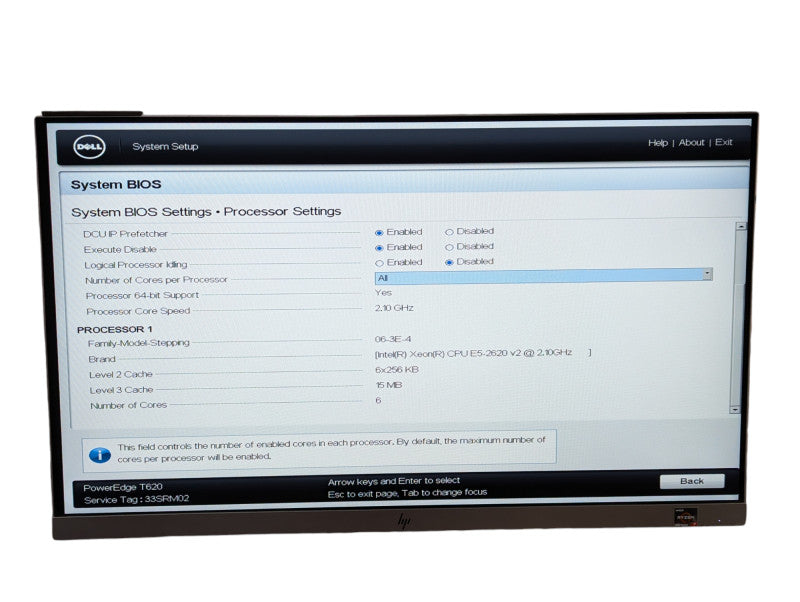 DELL PowerEdge T620 Intel Xeon E5-2620 v2 @ 2.10 Ghz 32GB RAM H710 RAID  -