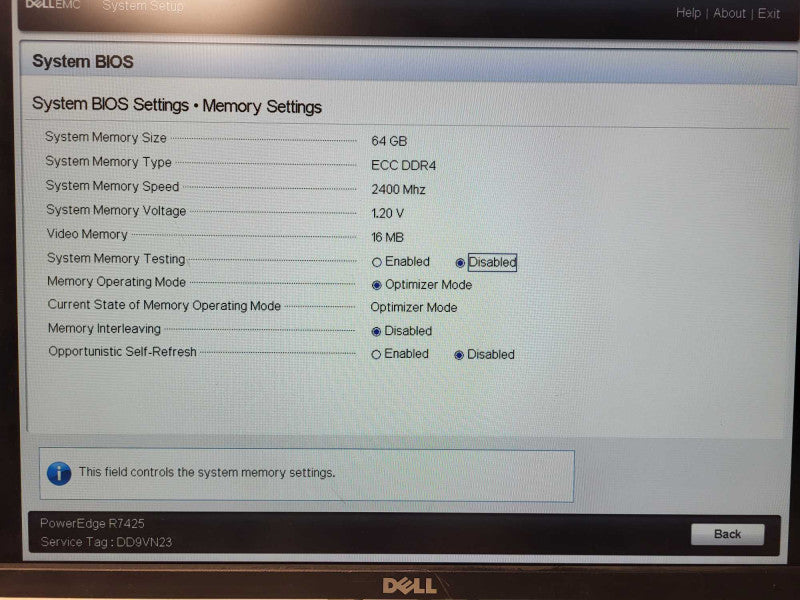 Dell PowerEdge R7425 Server 2x AMD EPYC 7351, 64GB RAM, H740P, 2x PSU 2.5" $