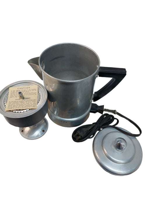 Vintage VIC Aluminum Ware Ltd. Kettle/Percolator Made in Canada Model: 5002  =
