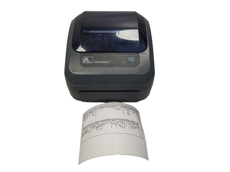 Zebra GK420d Direct Thermal Barcode Label Printer, TESTED $