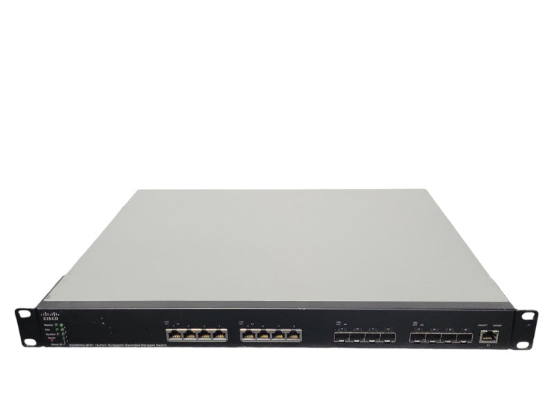 Cisco SG500XG-8F8T-K9 16 Port 10-Gig Stackable Managed Switch, READ _