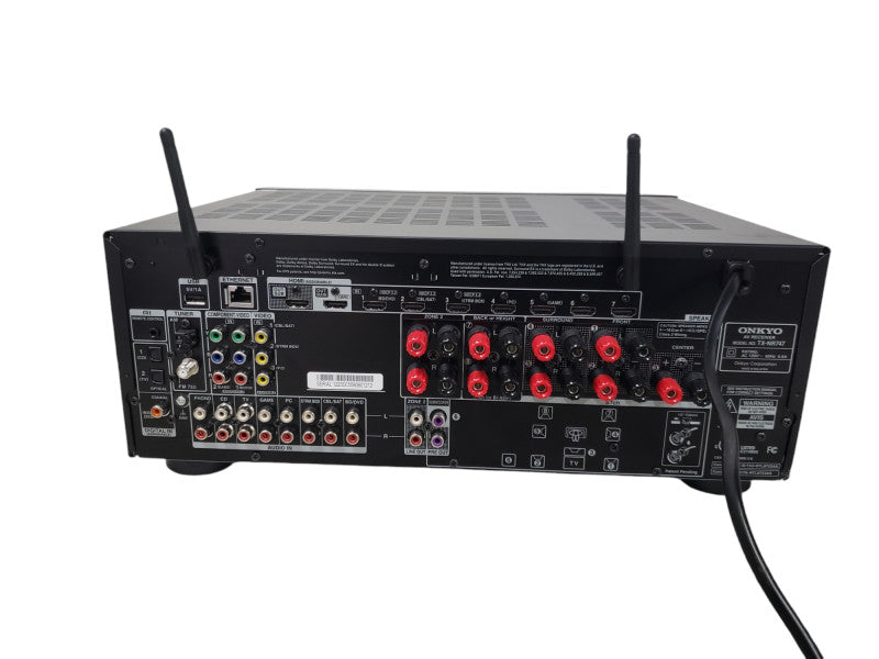ONKYO 7.2 Receiver TX-NR747 - THX 4K Cinema WiFi Bluetooth 7 HDMI | READ