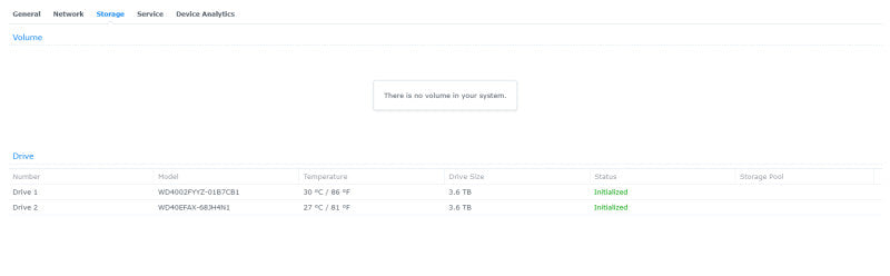 Synology DiskStation DS-216j 2-Bay NAS, 8TB (2x 4TB 3.5" HDD) w/ PWR