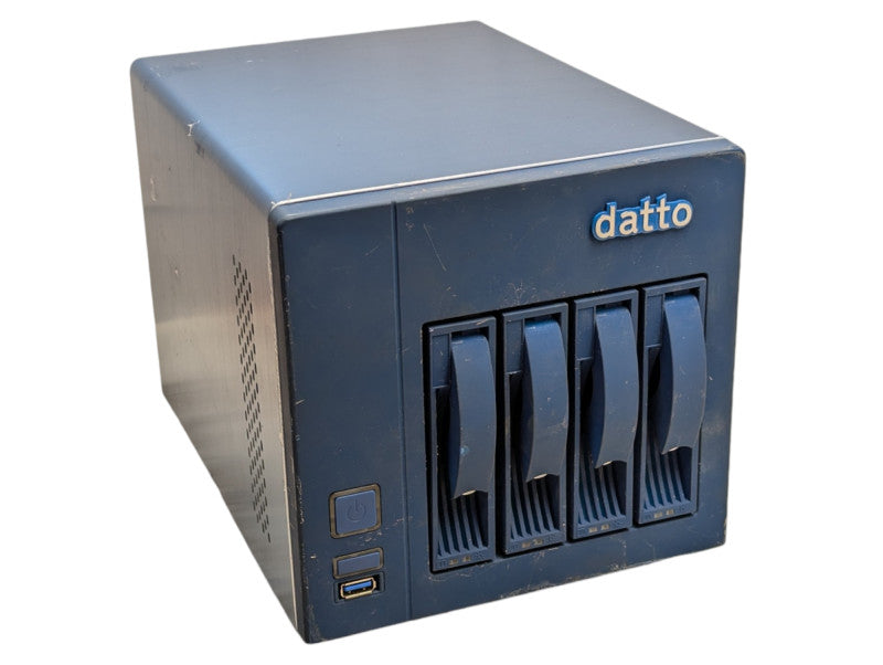 DATTO AXL3000 4 Bay NAS with 4 4TB SAS HDDs installed  -