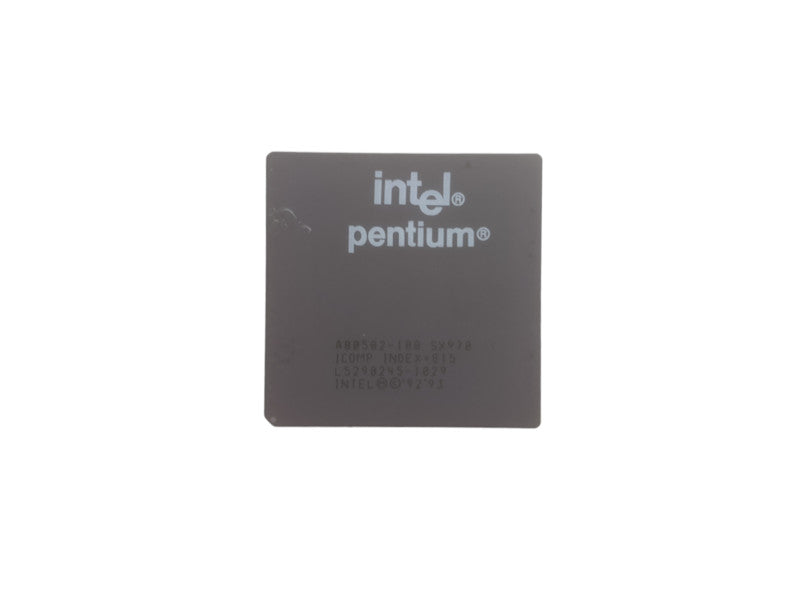 Vintage Intel Pentium A80502-100 SX970 Processor