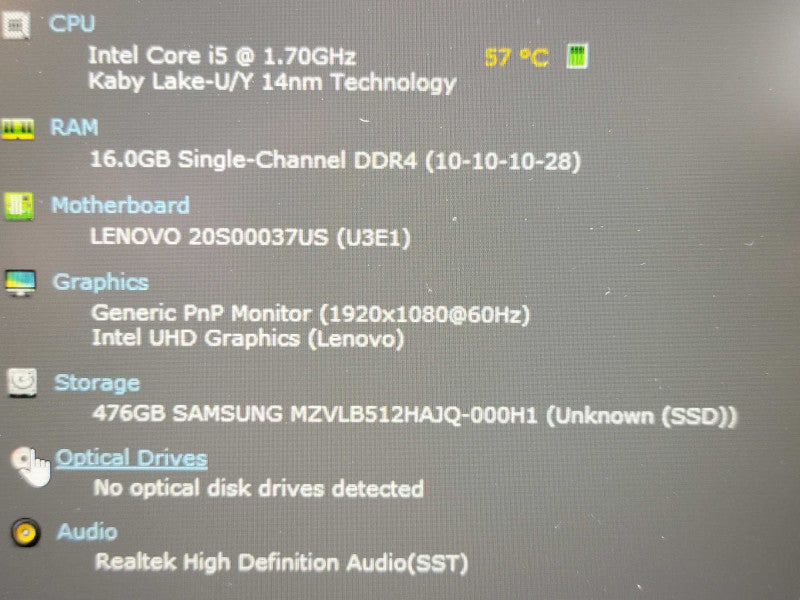 Lenovo ThinkPad T14| i5-10310U| 16GB DDR4| 512GB SSD  β Lap200