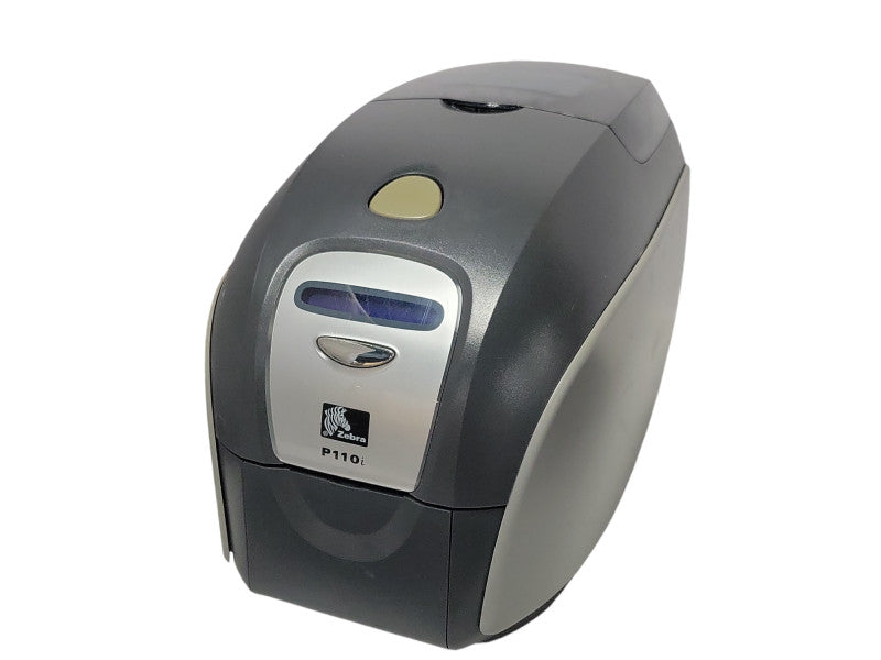 Zebra P110i ID Card Thermal USB Card Printer P110I-0000A-ID0 READ _