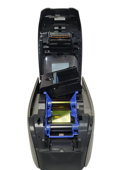 Zebra P110i ID Card Thermal USB Card Printer P110I-0000A-ID0 READ _