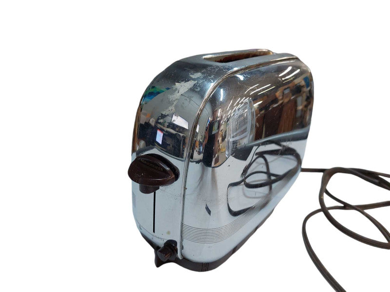 Vintage ToastMaster Chrome Single Slice Toaster Model:1A5  =