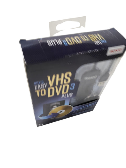 ROXIO Easy VHS to DVD 3 Plus Converter Audio Tapes to CDs Brand New