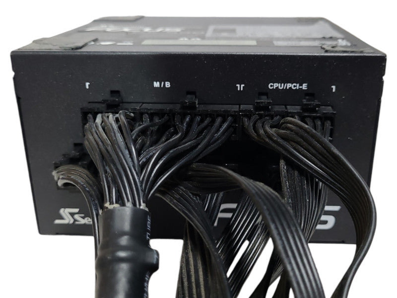SEASONIC FOCUS Plus 850 Platinum SSR-850PX PWR SUPPLY UNIT w/ CABLES SHOWN ONLY