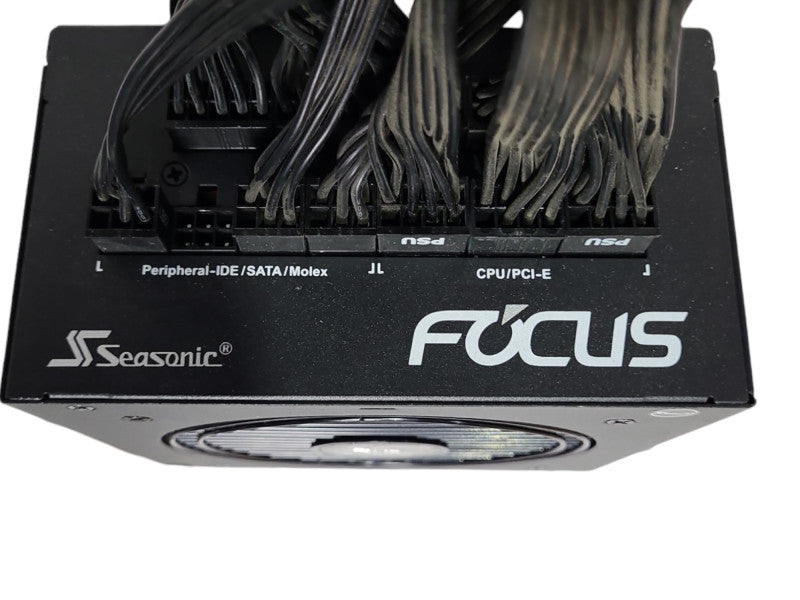 SEASONIC FOCUS Plus 850 Platinum SSR-850PX PWR SUPPLY UNIT w/ CABLES SHOWN ONLY