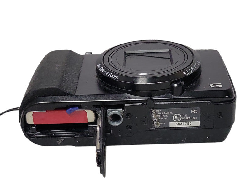 Sony Still Camera DSC-HX20V Compact Digital Camera w/ Battery, READ _