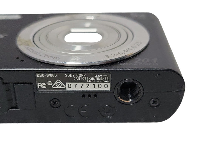 Sony Cyber-Shot DSC-W800 Digital Camera 20.1MP, READ _