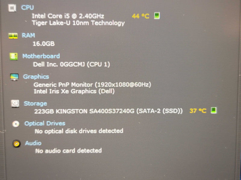 Dell Vostro 3500| i5-1135G7| 8GB DDR4| 256GB SSD β Lap200