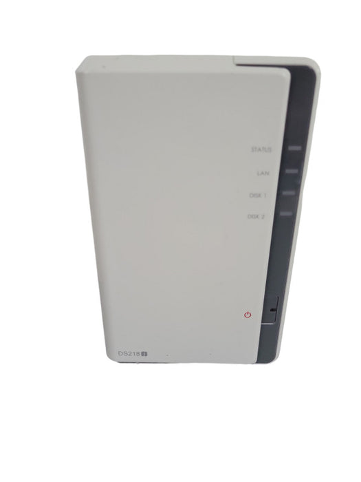 Synology DiskStation DS218J 2-Bay USB3.1 NAS w/ 2x 1TB Hard Drives & AC !