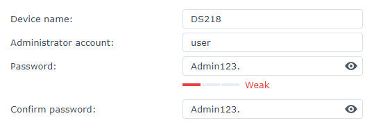 Synology DiskStation DS218J 2-Bay USB3.1 NAS w/ 2x 1TB Hard Drives & AC !