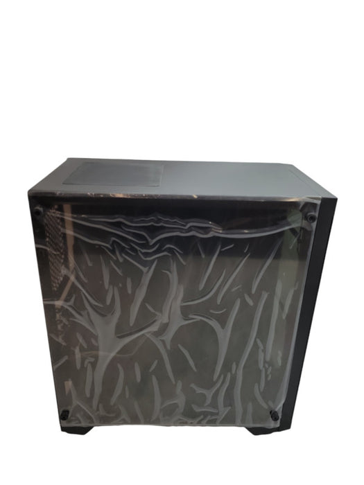 Basic computer case, clear side, no usb / audio ports %