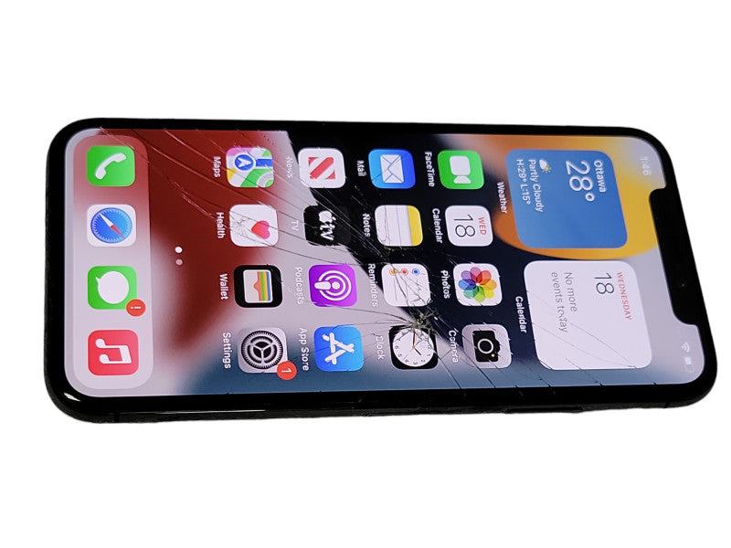 Apple iPhone X 64GB UNLOCKED, READ _