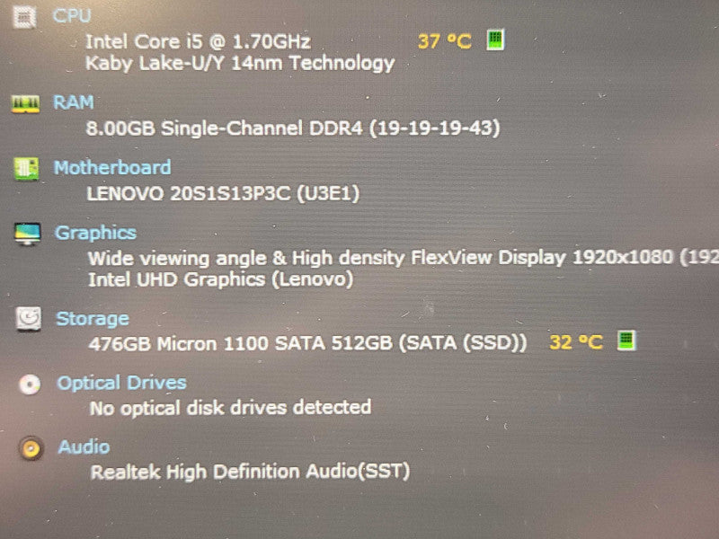 Lenovo ThinkPad T14| i5-10210U| 8GB DDR4| 512GB SSD READ β BudLap