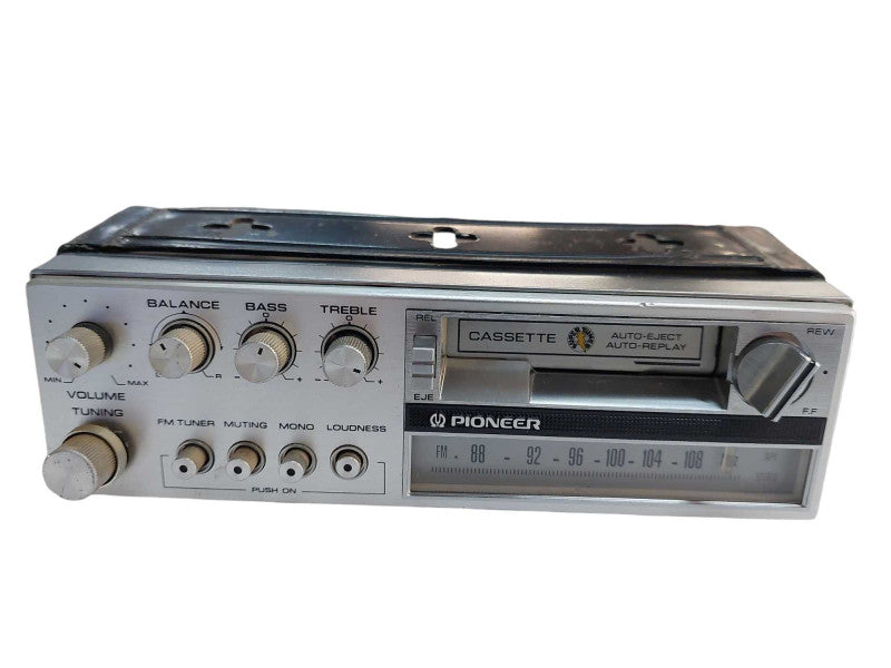 Vintage Pioneer Car Cassette Radio  =