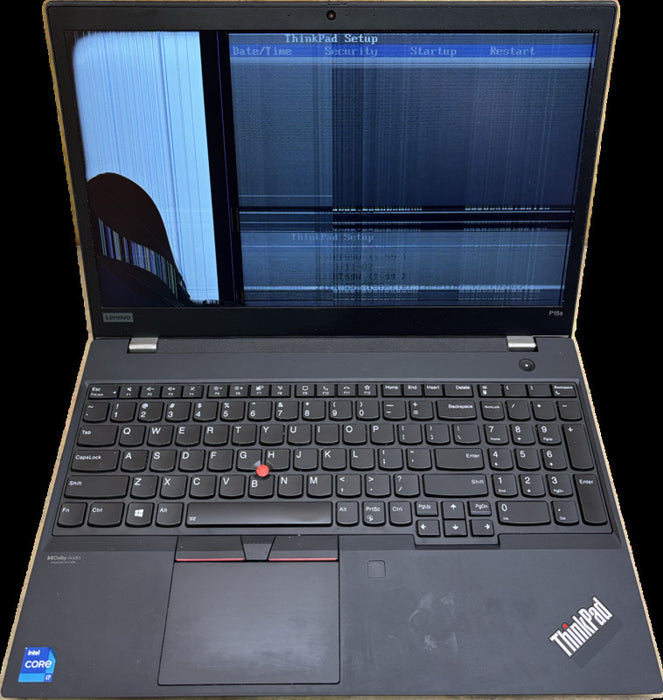 Lenovo ThinkPad P15s i7-1165G7 16GB RAM Cracked LCD For Parts/Repair READ!  Lap200