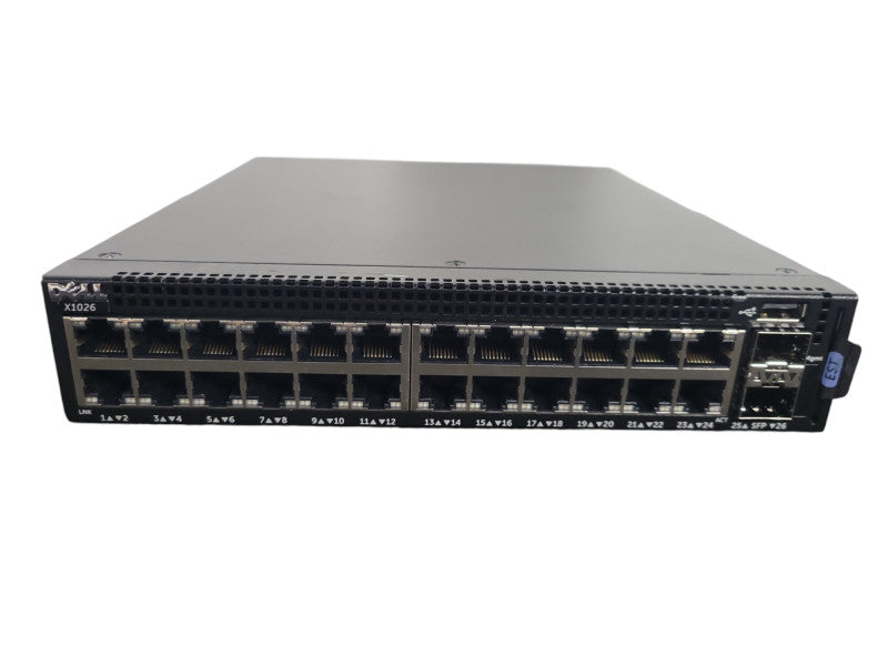 Dell X1026 24-Port Gigabit Ethernet 2xSFP Smart Managed Switch !