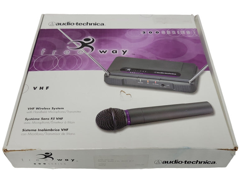 Audio Technica ATW-202-TB VHF Wireless system, READ _