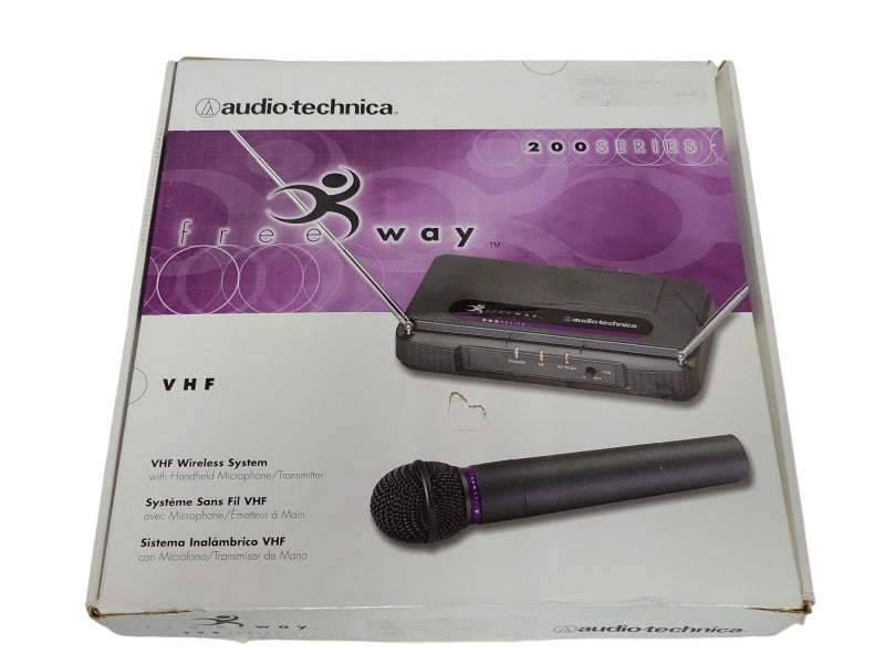 Audio Technica ATW-202-TB VHF Wireless system, READ _